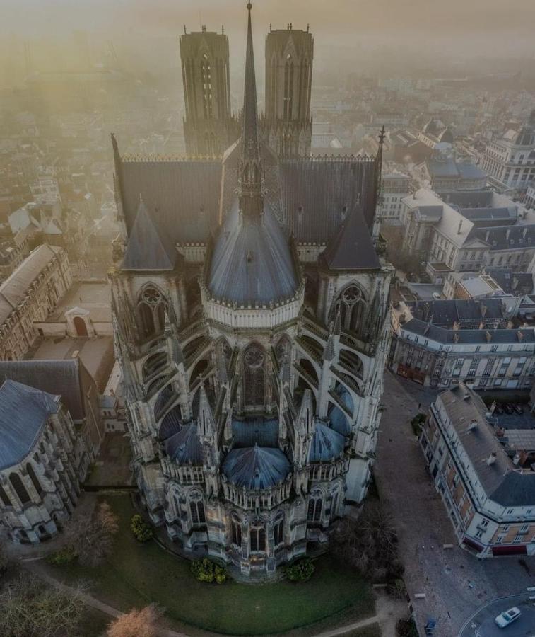 La Place Des Sacres, Proche Gare Et Centre Reims Ngoại thất bức ảnh